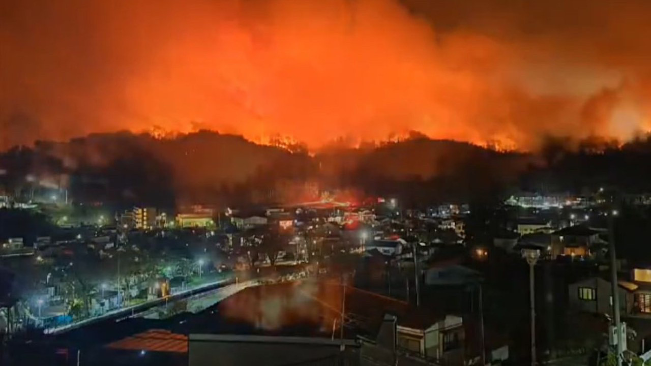 Japonya’daki Orman Yangınları Büyük Tehlike Oluşturuyor